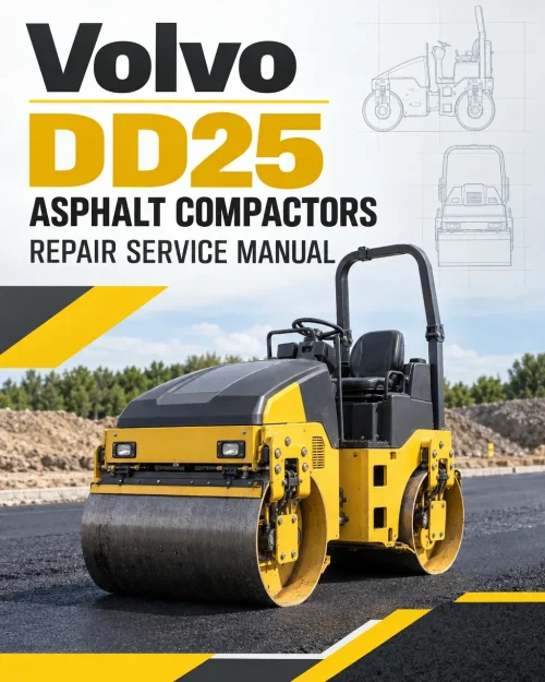 Volvo DD25 Asphalt Compactors Repair Service Manual Volvo DD25 Asphalt Compactors Repair Service Manual