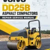 Volvo DD25B Asphalt Compactors Repair Service Manual Volvo DD25B Asphalt Compactors Repair Service Manual