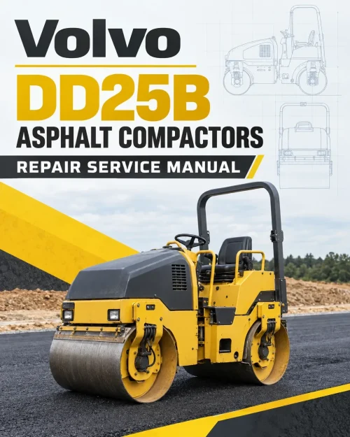 Volvo DD25B Asphalt Compactors Repair Service Manual Volvo DD25B Asphalt Compactors Repair Service Manual
