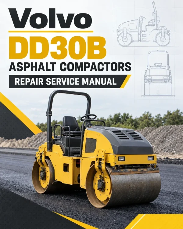 Volvo DD30B Asphalt Compactors Repair Service Manual Volvo DD30B Asphalt Compactors Repair Service Manual