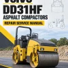 Volvo DD31HF Asphalt Compactors Repair Service Manual