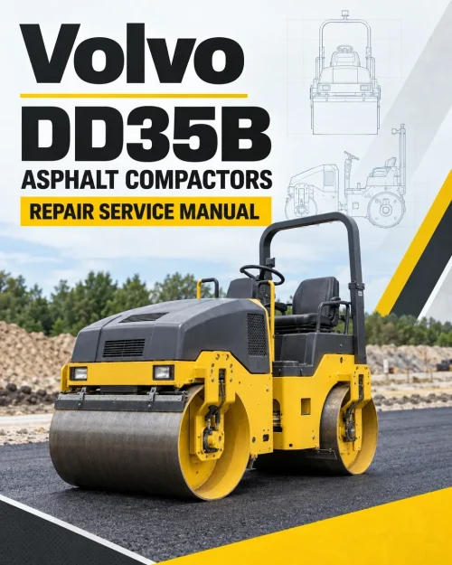 Volvo DD35B Asphalt Compactors Repair Service Manual Volvo DD35B Asphalt Compactors Repair Service Manual