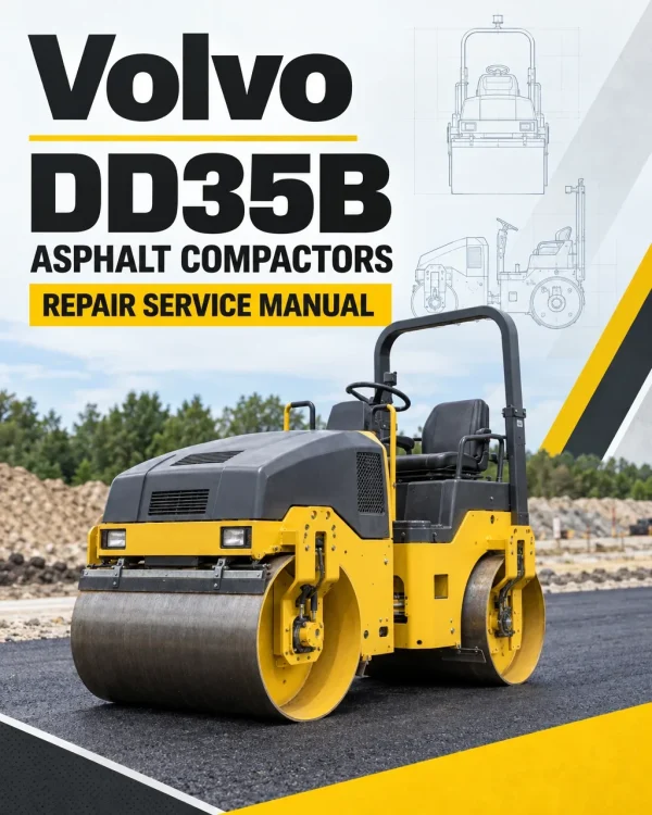Volvo DD35B Asphalt Compactors Repair Service Manual Volvo DD35B Asphalt Compactors Repair Service Manual