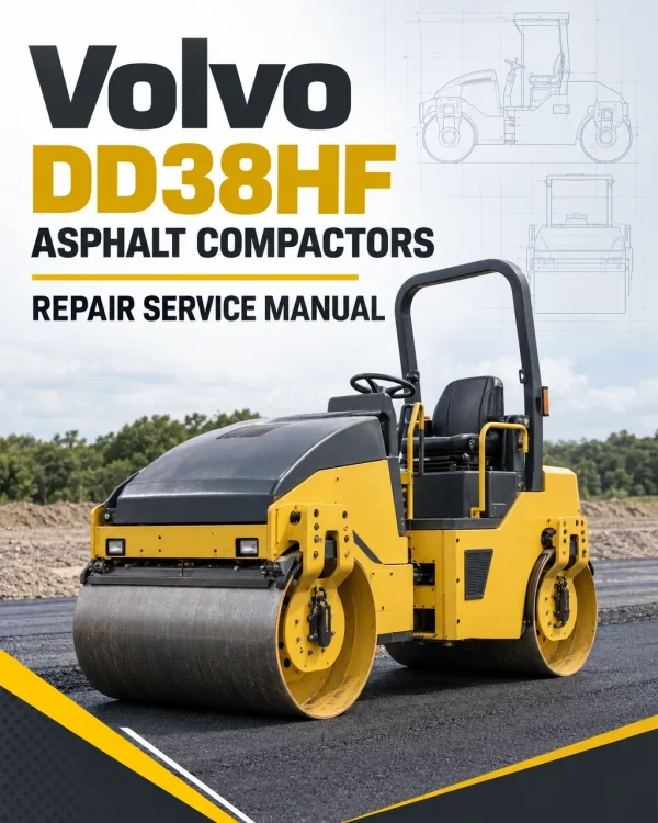 Volvo DD38HF Asphalt Compactors Repair Service Manual Volvo DD38HF Asphalt Compactors Repair Service Manual