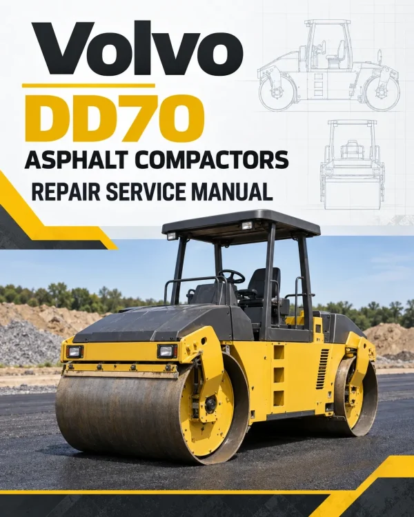 Volvo DD70 Asphalt Compactors Repair Service Manual