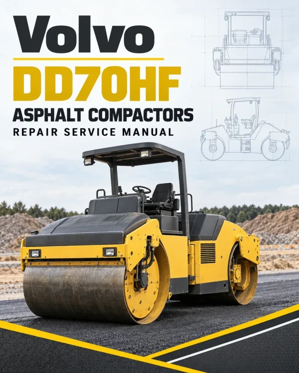 Volvo DD70HF Asphalt Compactors Repair Service Manual Volvo DD70HF Asphalt Compactors Repair Service Manual