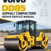 Volvo DD85 Asphalt Compactors Repair Service Manual
