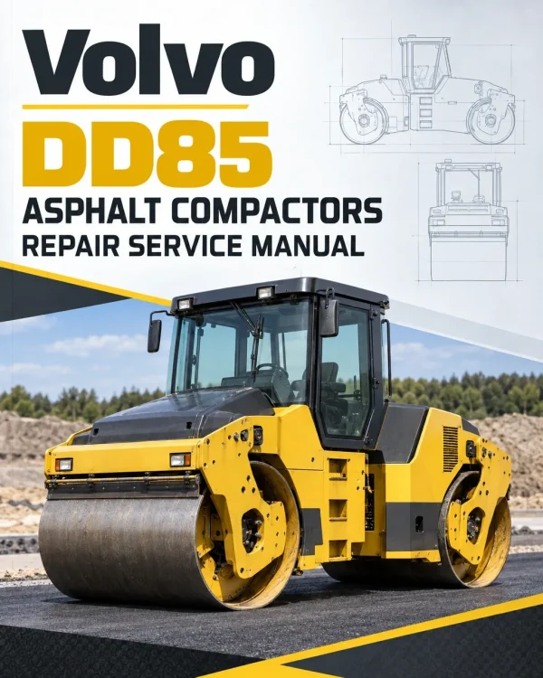 Volvo DD85 Asphalt Compactors Repair Service Manual