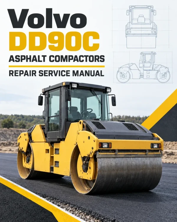 Volvo DD90C Asphalt Compactors Repair Service Manual Volvo DD90C Asphalt Compactors Repair Service Manual