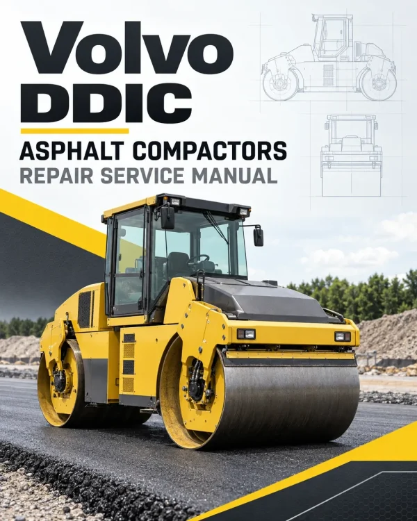 Volvo DDIC Asphalt Compactors Repair Service Manual Volvo DDIC Asphalt Compactors Repair Service Manual