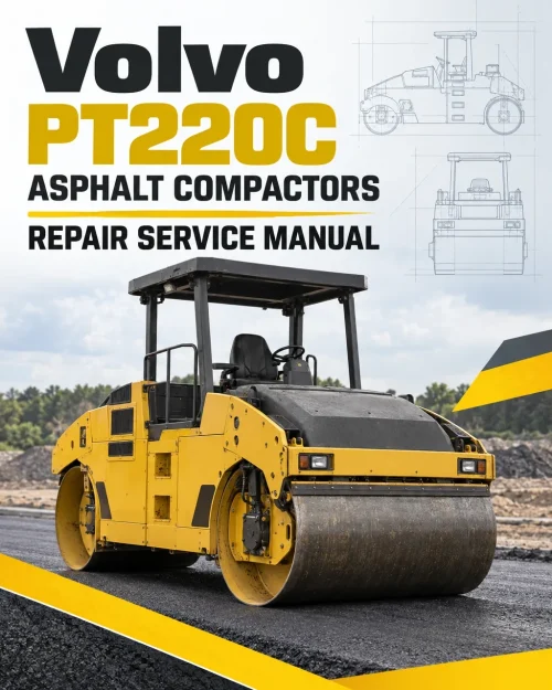 Volvo PT220C Asphalt Compactors Repair Service Manual Volvo PT220C Asphalt Compactors Repair Service Manual