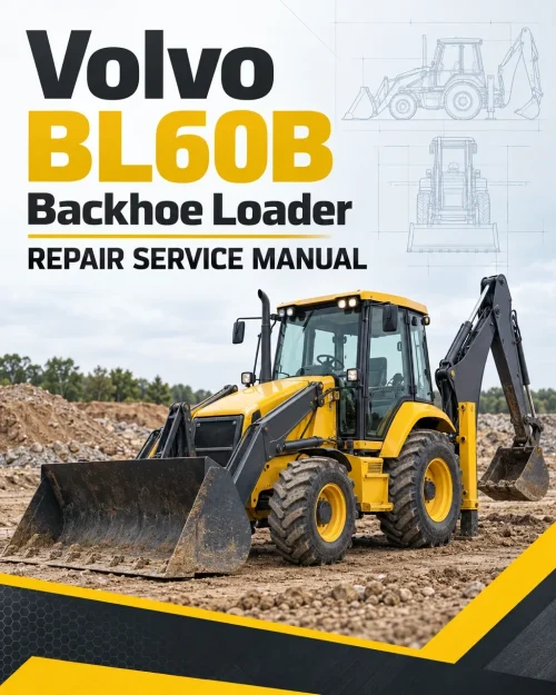 Volvo BL60B Backhoe Loader Repair Service Manual Volvo BL60B Backhoe Loader Repair Service Manual