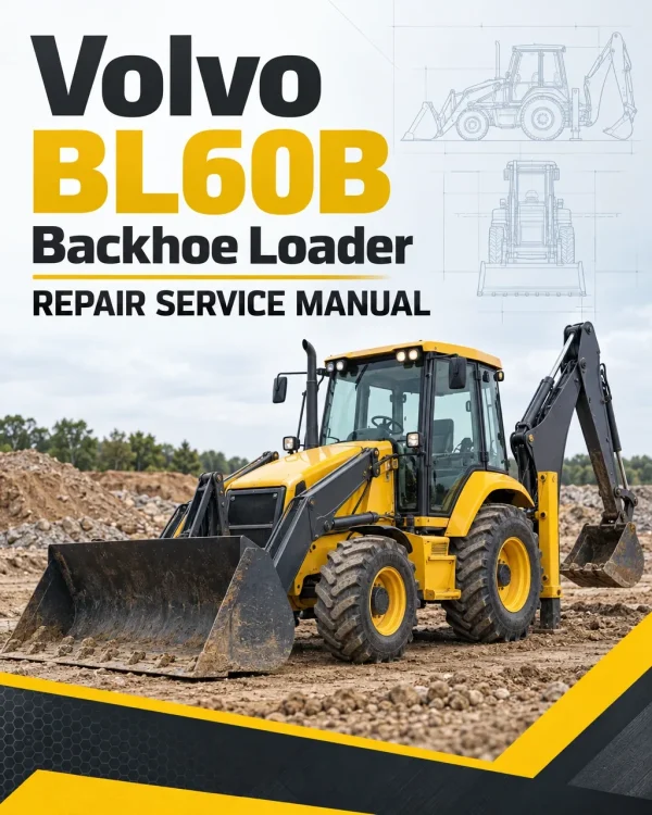 Volvo BL60B Backhoe Loader Repair Service Manual