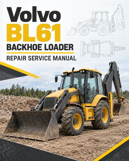 Volvo BL61 Backhoe Loader Repair Service Manual Volvo BL61 Backhoe Loader Repair Service Manual
