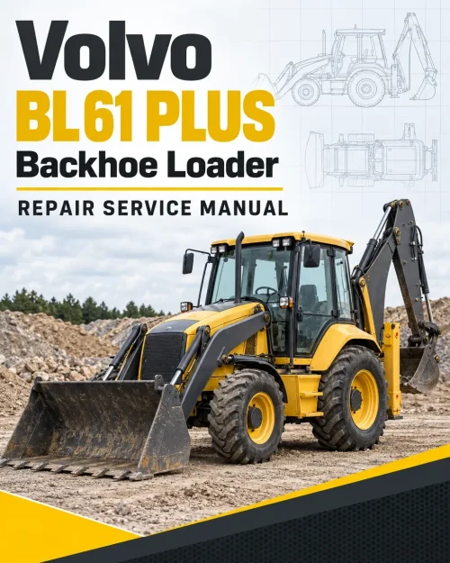 Volvo BL61 PLUS Backhoe Loader Repair Service Manual Volvo BL61 PLUS Backhoe Loader Repair Service Manual