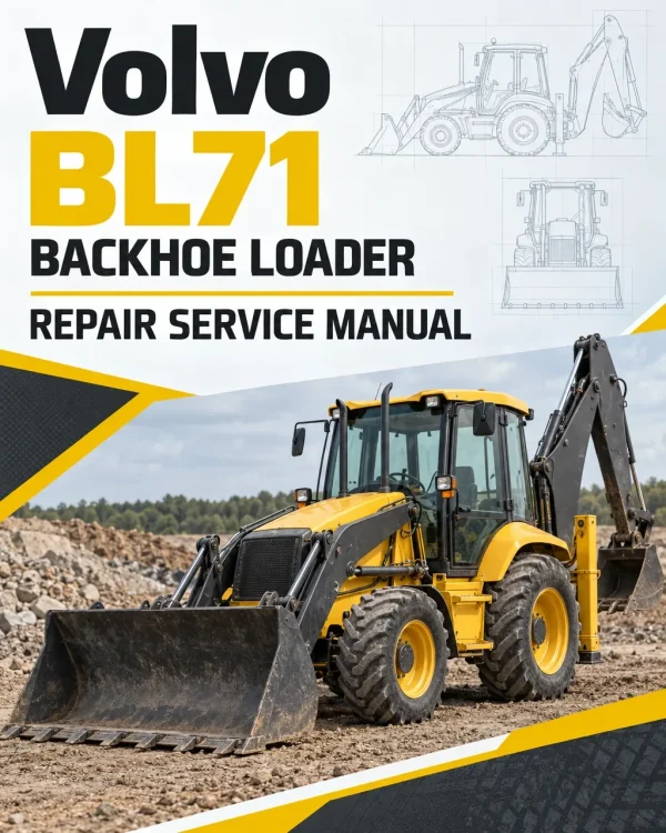 Volvo BL71 Backhoe Loader Repair Service Manual Volvo BL71 Backhoe Loader Repair Service Manual