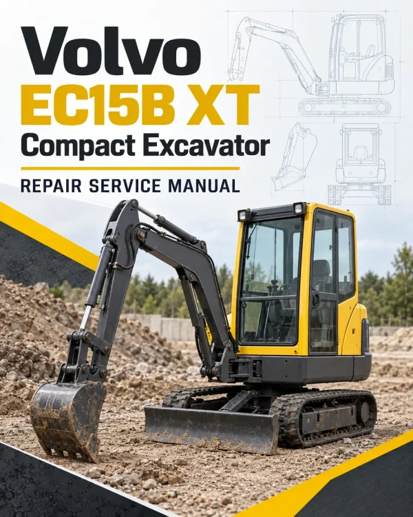 Volvo EC15B XT Compact Excavator Repair Service Manual Volvo EC15B XT Compact Excavator Repair Service Manual