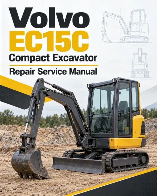 Volvo EC15C Compact Excavator Repair Service Manual Volvo EC15C Compact Excavator Repair Service Manual