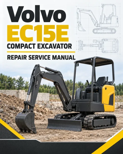Volvo EC15E Compact Excavator Repair Service Manual Volvo EC15E Compact Excavator Repair Service Manual
