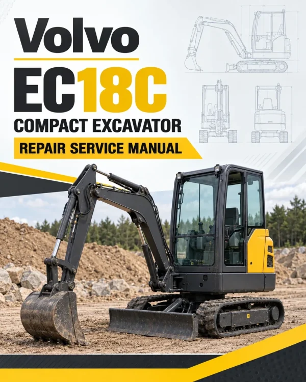 Volvo EC18C Compact Excavator Repair Service Manual Volvo EC18C Compact Excavator Repair Service Manual