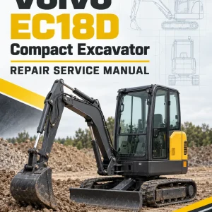 Volvo EC18D Compact Excavator Repair Service Manual