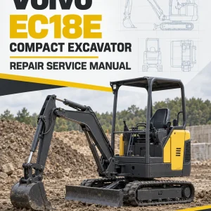 Volvo EC18E Compact Excavator Repair Service Manual