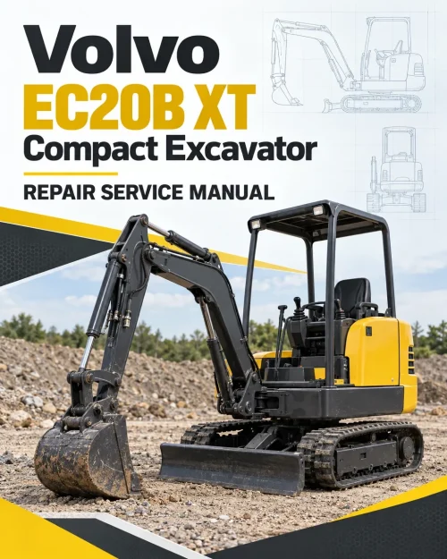 Volvo EC20B XT Compact Excavator Repair Service Manual Volvo EC20B XT Compact Excavator Repair Service Manual