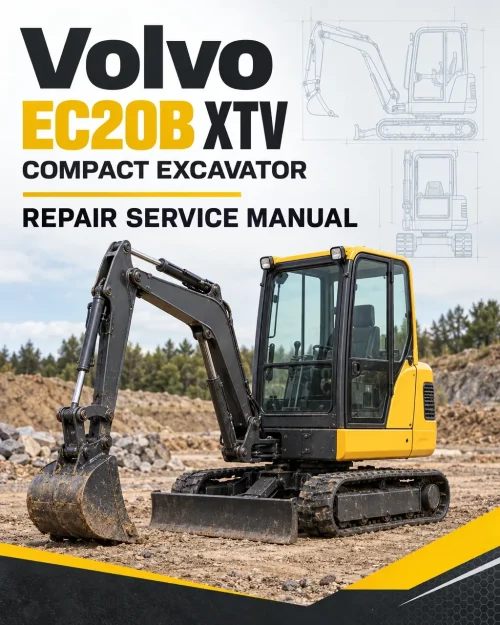 Volvo EC20B XTV Compact Excavator Repair Service Manual Volvo EC20B XTV Compact Excavator Repair Service Manual