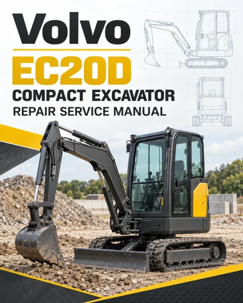 Volvo EC20D Compact Excavator Repair Service Manual Volvo EC20D Compact Excavator Repair Service Manual