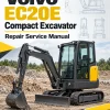 Volvo EC20E Compact Excavator Repair Service Manual Volvo EC20E Compact Excavator Repair Service Manual