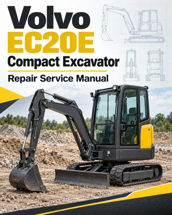 Volvo EC20E Compact Excavator Repair Service Manual Volvo EC20E Compact Excavator Repair Service Manual