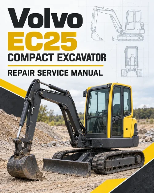 Volvo EC25 Compact Excavator Repair Service Manual Volvo EC25 Compact Excavator Repair Service Manual