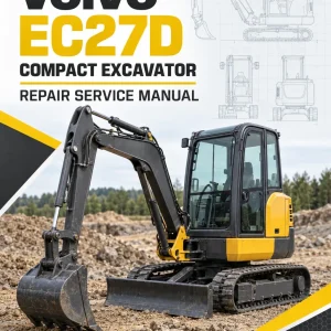Volvo EC27D Compact Excavator Repair Service Manual