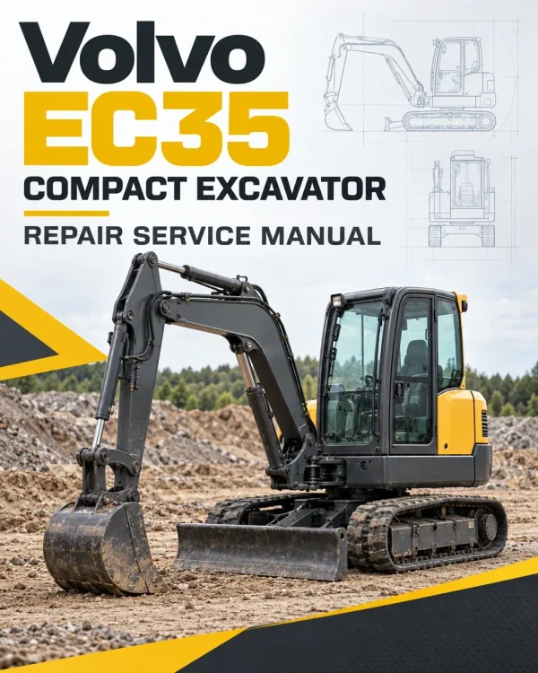 Volvo EC35 Compact Excavator Repair Service Manual