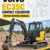 Volvo EC35C Compact Excavator Repair Service Manual Volvo EC35C Compact Excavator Repair Service Manual