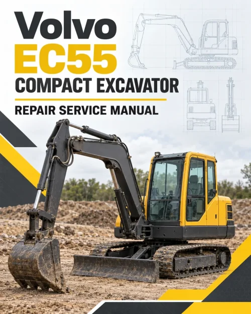 Volvo EC55 Compact Excavator Repair Service Manual Volvo EC55 Compact Excavator Repair Service Manual