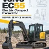 Volvo EC55 Electric Compact Excavator Repair Service Manual Volvo EC55 Electric Compact Excavator Repair Service Manual