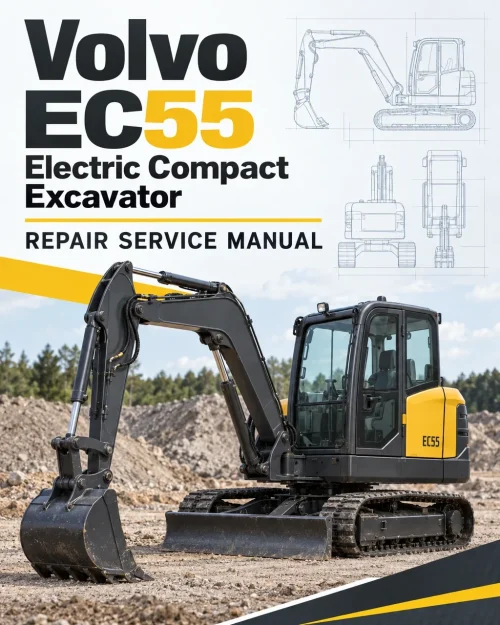 Volvo EC55 Electric Compact Excavator Repair Service Manual Volvo EC55 Electric Compact Excavator Repair Service Manual