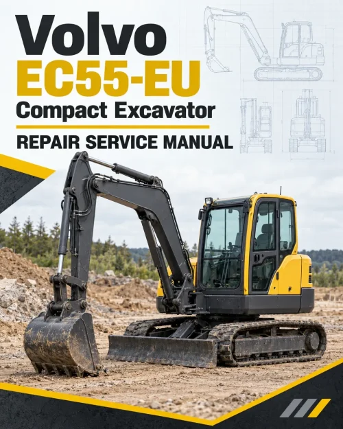 Volvo EC55-EU Compact Excavator Repair Service Manual Volvo EC55-EU Compact Excavator Repair Service Manual