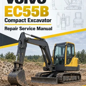 Volvo EC55B Compact Excavator Repair Service Manual