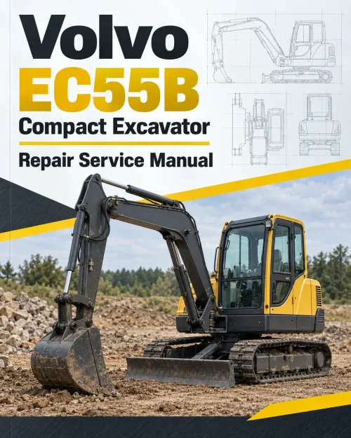 Volvo EC55B Compact Excavator Repair Service Manual Volvo EC55B Compact Excavator Repair Service Manual