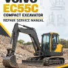 Volvo EC55C Compact Excavator Repair Service Manual
