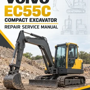 Volvo EC55C Compact Excavator Repair Service Manual