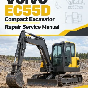 Volvo EC55D Compact Excavator Repair Service Manual Volvo EC55D Compact Excavator Repair Service Manual