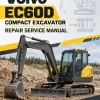 Volvo EC60D Compact Excavator Repair Service Manual