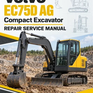 Volvo EC75D AG Compact Excavator Repair Service Manual Volvo EC75D AG Compact Excavator Repair Service Manual