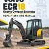 Volvo ECR18 Electric Compact Excavator Repair Service Manual Volvo ECR18 Electric Compact Excavator Repair Service Manual