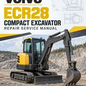 Volvo ECR28 Compact Excavator Repair Service Manual Volvo ECR28 Compact Excavator Repair Service Manual
