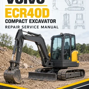 Volvo ECR40D Compact Excavator Repair Service Manual