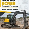 Volvo ECR88 Compact Excavator Repair Service Manual